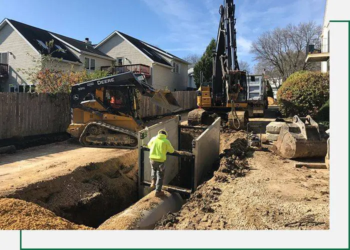 Underground pipework